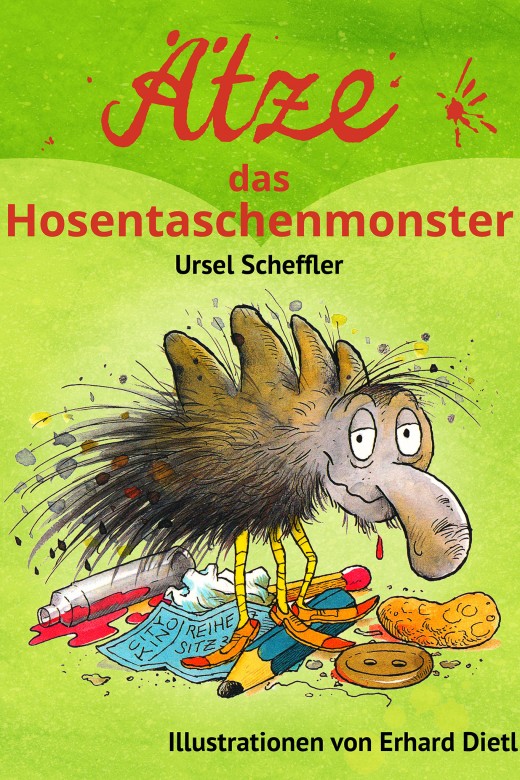 Ätze, das Hosentaschenmonster - Cover