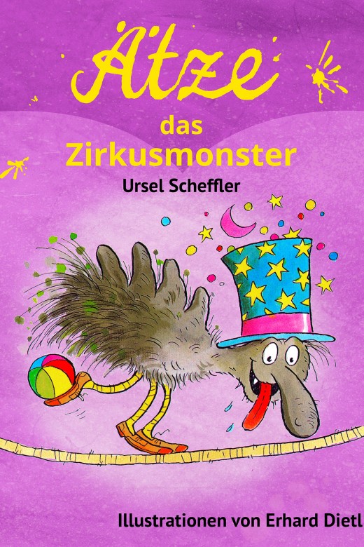 Ätze, das Zirkusmonster - Cover