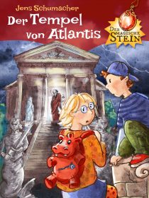 Der magische Stein - Der Tempel von Atlantis - Cover