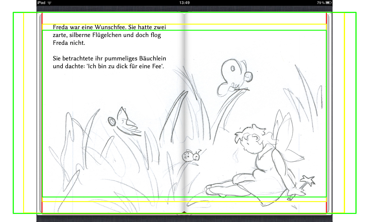 Freda die kleine Wunschfee - different aspect ratios for e-books